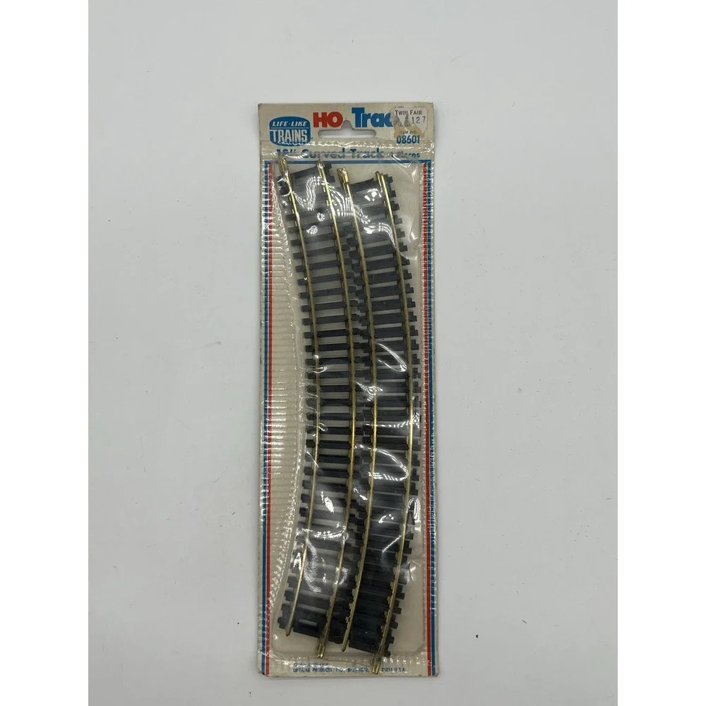 Vintage Bachmann HO Scale‎ 4410 Radius 4 Pieces Model Train Track 4 pcs
